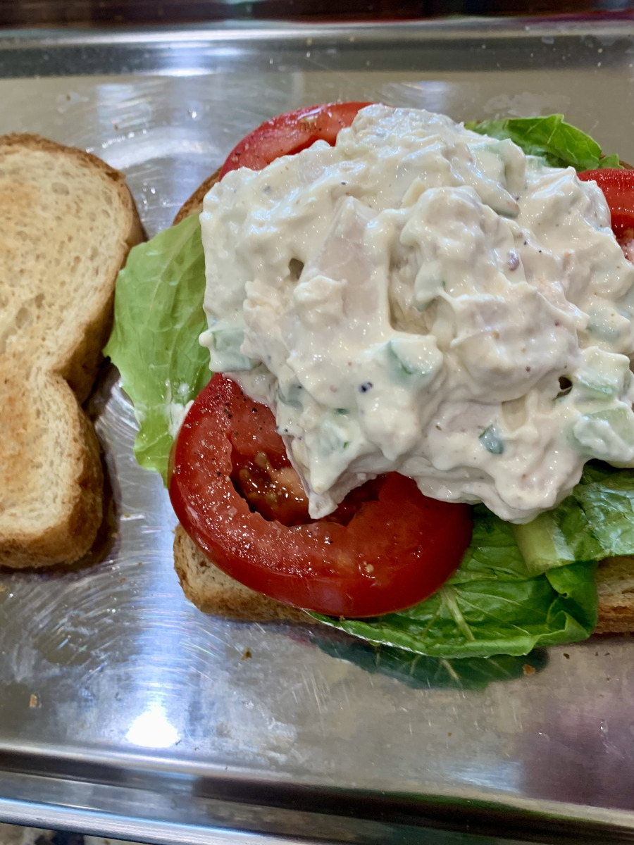 The Chicken Little Chicken Salad Sandwich