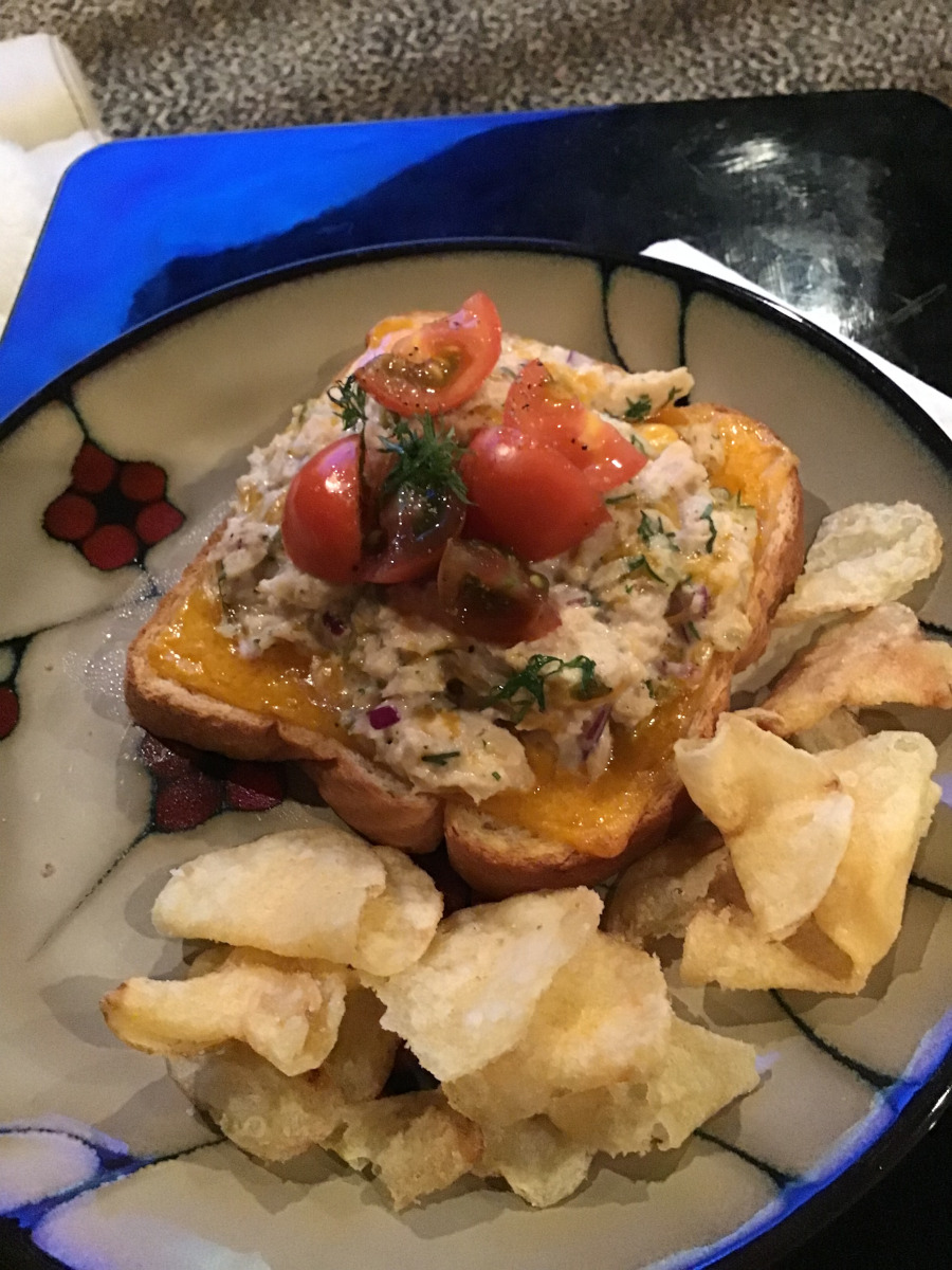Greater Tuna - tuna melt sandwich