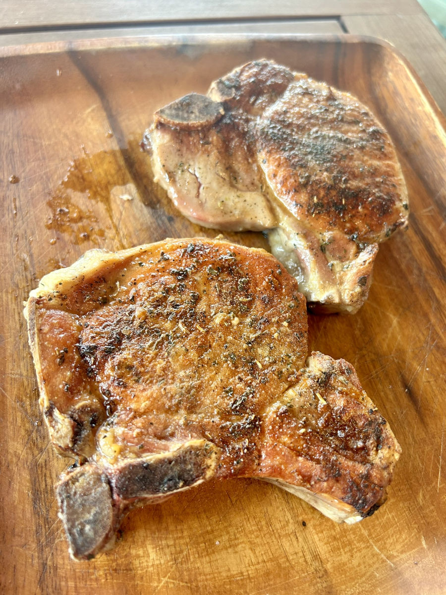 Pan Fried Pork Chops