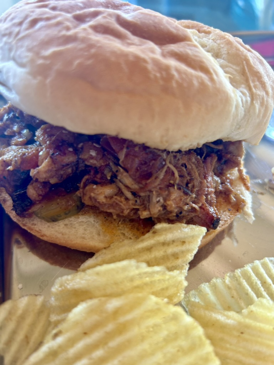 Smoked Pulled Pork Sandwich