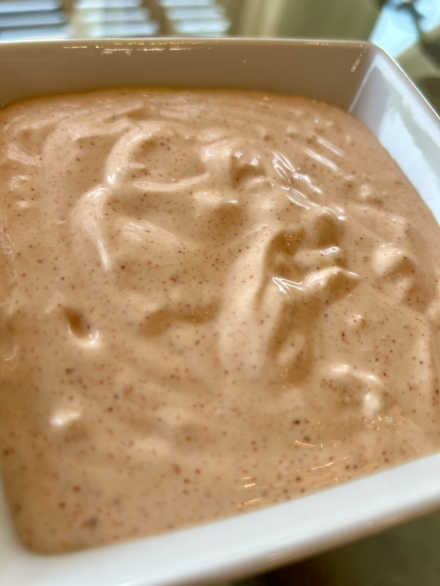 Spicy Aioli - in a small bowl